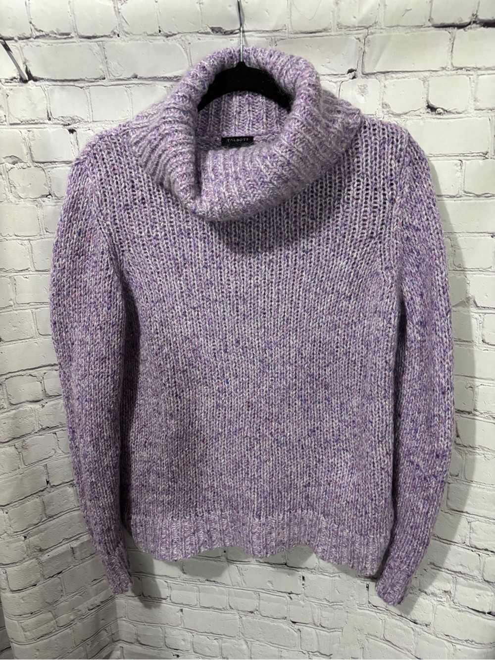 Talbots Lavender/Purple Turtleneck Sweater